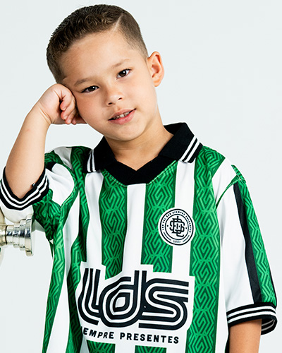 Camiseta Futbolera LDS niño
