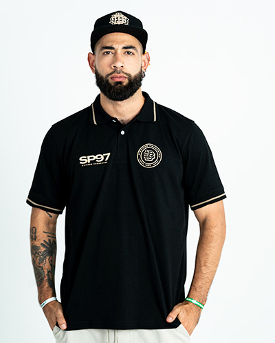 Camisa Polo LDS SP97 Negra